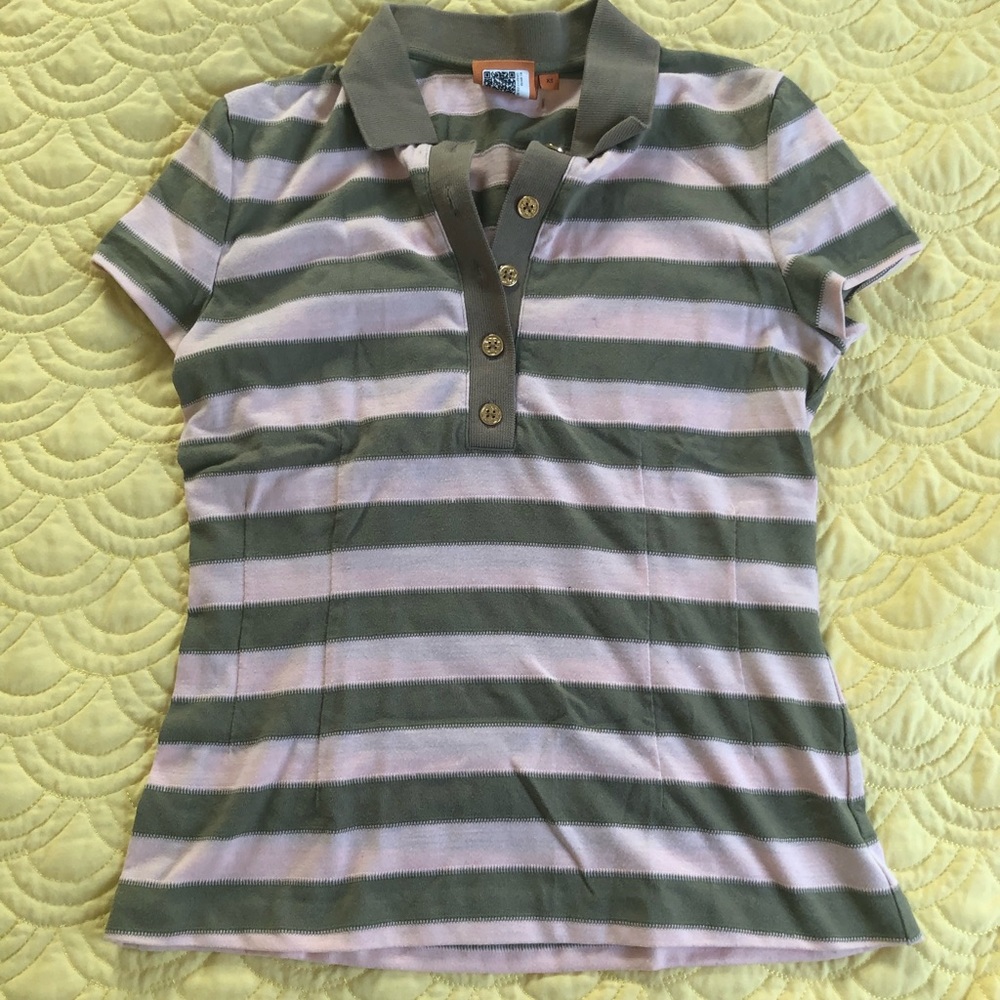 Tory Burch striped polo